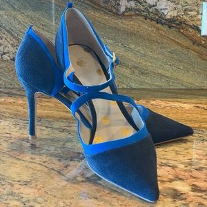 Boden Tisha Heels Navy 41